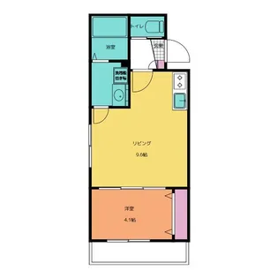 ウンベラータ【3階】の間取り