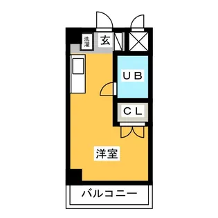 第2のぼりマンション【5階】の間取り