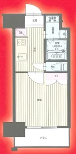 福岡県福岡市中央区清川2【マンション】の間取り