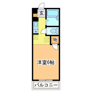 広島県東広島市西条本町【マンション】の間取り