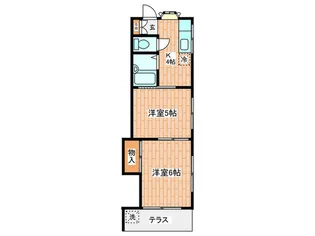 レジデンスIII【1階】の間取り