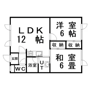 アプリコットハウス【2階】の間取り