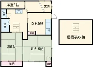 静岡県静岡市葵区谷津【一戸建】の間取り