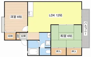 フォレストパーク【2階】の間取り