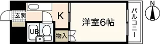 舟入 松尾ビル【3階】の間取り