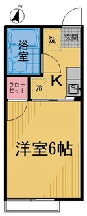 プラム府中【2階】の間取り
