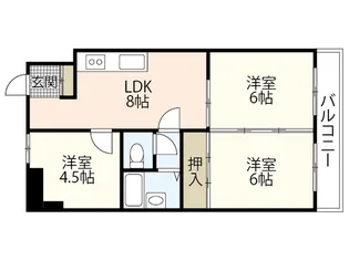マサモト本社ビル【4階】の間取り