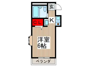 ウエルス本郷ハウス【3階】の間取り