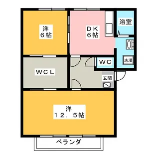 グランピア A【1階】の間取り