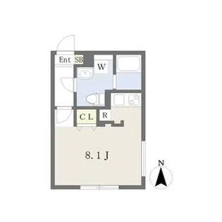 LUORE平安【4階】の間取り