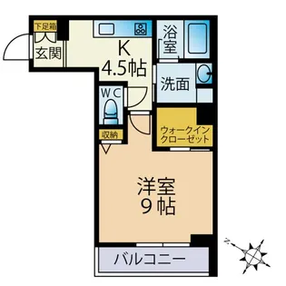 アルティスタ【1階】の間取り