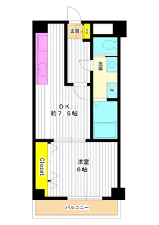 東京都板橋区小茂根2【マンション】の間取り