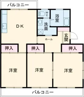 エルワンマンション【2階】の間取り