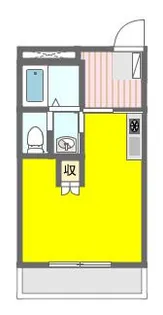 シャンブルYOSHIMI【2階】の間取り