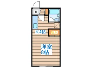 コーポ三浦【2階】の間取り
