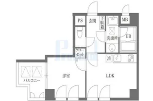 友泉巣鴨ビル【4階】の間取り
