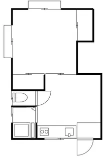 東京都東久留米市浅間町3【アパート】の間取り