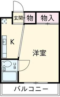 ハウスAG【2階】の間取り