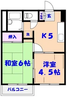 エステートピアそれいゆ【2階】の間取り
