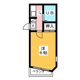 アパートメントロミオ【3階】の間取り