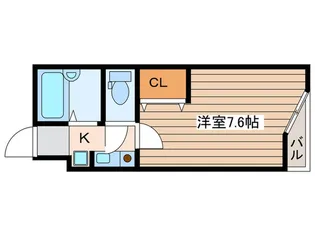 ベルシティ堤町【2階】の間取り