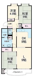 神奈川県秦野市南が丘2【マンション】の間取り