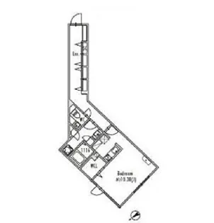 GRANPASEO下北沢【4階】の間取り