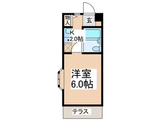 霧が丘ハイツ【1階】の間取り