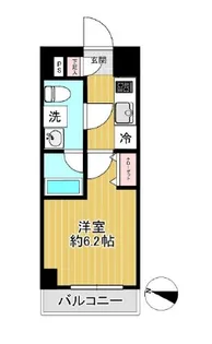 SHOKEN Residence川崎八丁畷【6階】の間取り