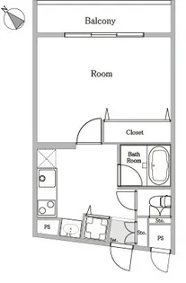 DeLCCS学芸大学【4階】の間取り