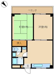 新横浜ミユキマンション【3階】の間取り