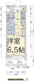 大阪府大阪市西区九条南2【マンション】の間取り