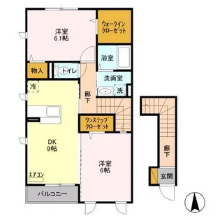 リーベンハイム【2階】の間取り
