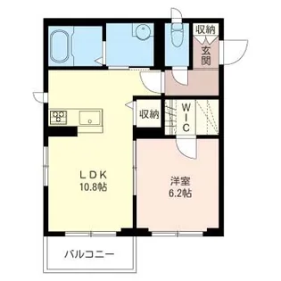エスペランサ新城【2階】の間取り