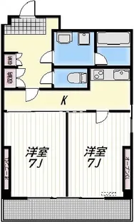 Hill top高輪【3階】の間取り