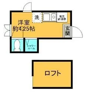 フレシール笹塚B棟【2階】の間取り