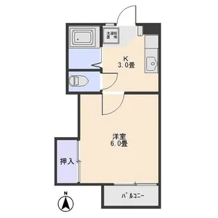 プレミールコートA【1階】の間取り