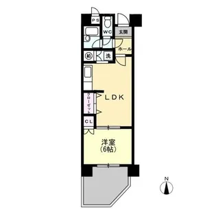 大和田ノースマンション【3階】の間取り