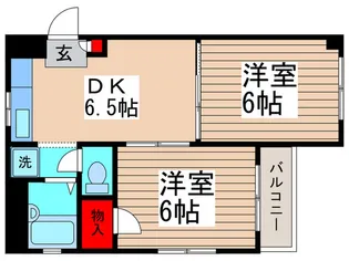 ベイエックス【1階】の間取り