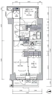 セジョリ東向島【3階】の間取り