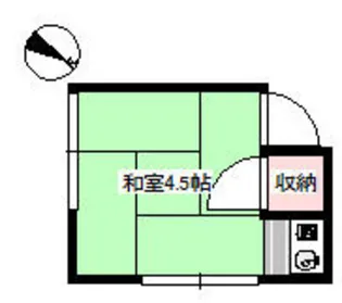 寿荘【2階】の間取り