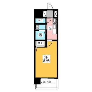 ArtizA上前津【11階】の間取り