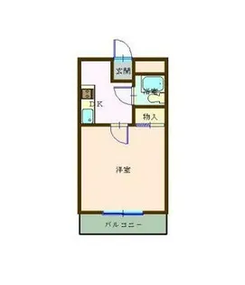 ドエルフローラII【2階】の間取り