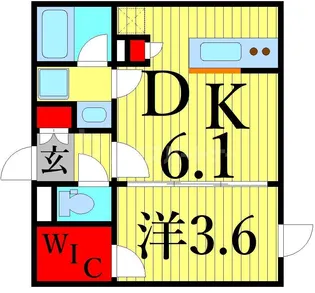 ラプレ本駒込【3階】の間取り