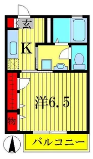 フルール・パンセ【1階】の間取り