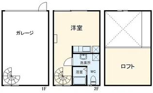 GーHANGAR 1821の間取り