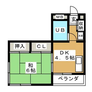 メゾン・ド・ブラン【3階】の間取り