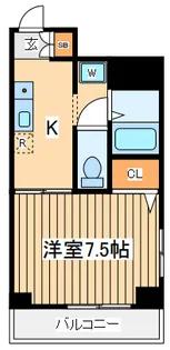 飯塚ビル【3階】の間取り