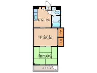 グリーンハイツ【2階】の間取り