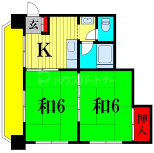 松倉ビル【4階】の間取り